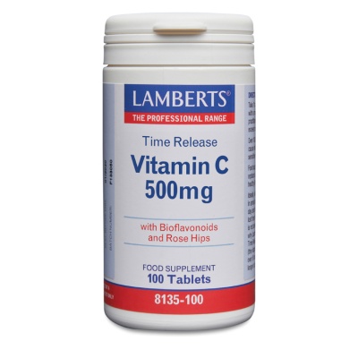 Lamberts Vitamin C Time Release 500mg 100 tabs